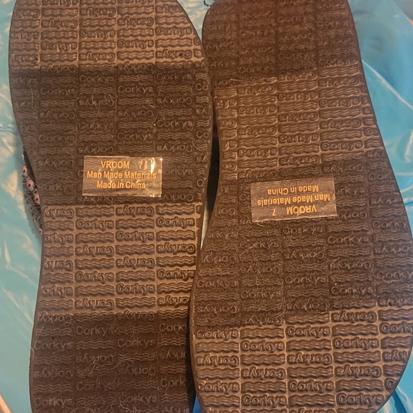 Corkys Skull Flip Flops - Picture 3 of 3